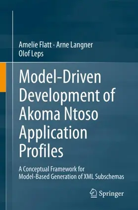 Flatt / Leps / Langner |  Model-Driven Development of Akoma Ntoso Application Profiles | Buch |  Sack Fachmedien