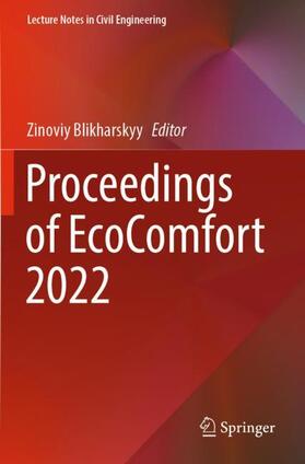 Blikharskyy |  Proceedings of EcoComfort 2022 | Buch |  Sack Fachmedien