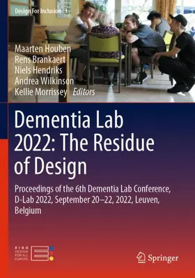 Houben / Brankaert / Morrissey |  Dementia Lab 2022: The Residue of Design | Buch |  Sack Fachmedien