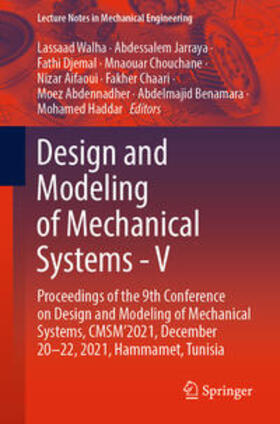 Walha / Jarraya / Djemal |  Design and Modeling of Mechanical Systems - V | eBook | Sack Fachmedien