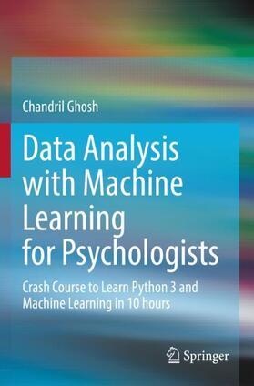 Ghosh |  Data Analysis with Machine Learning for Psychologists | Buch |  Sack Fachmedien