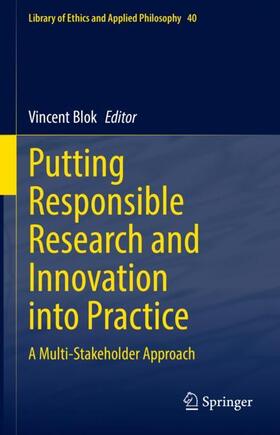 Blok |  Putting Responsible Research and Innovation into Practice | Buch |  Sack Fachmedien