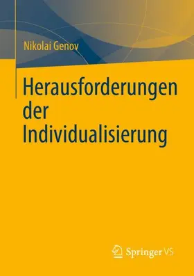 Genov |  Herausforderungen der Individualisierung | Buch |  Sack Fachmedien