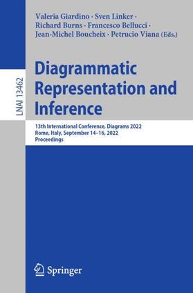 Giardino / Linker / Viana |  Diagrammatic Representation and Inference | Buch |  Sack Fachmedien