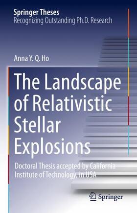 Ho |  The Landscape of Relativistic Stellar Explosions | Buch |  Sack Fachmedien