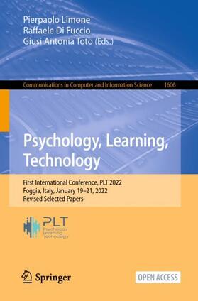 Limone / Toto / Di Fuccio |  Psychology, Learning, Technology | Buch |  Sack Fachmedien