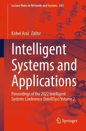 Arai |  Intelligent Systems and Applications | Buch |  Sack Fachmedien