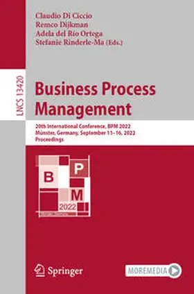 Di Ciccio / Dijkman / del Río Ortega | Business Process Management | E-Book | sack.de