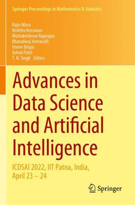 Misra / Kesswani / Rajarajan |  Advances in Data Science and Artificial Intelligence | Buch |  Sack Fachmedien