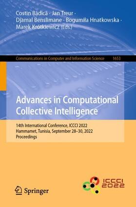 Badica / Badica / Treur |  Advances in Computational Collective Intelligence | Buch |  Sack Fachmedien