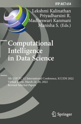Kalinathan / S. / R. |  Computational Intelligence in Data Science | Buch |  Sack Fachmedien