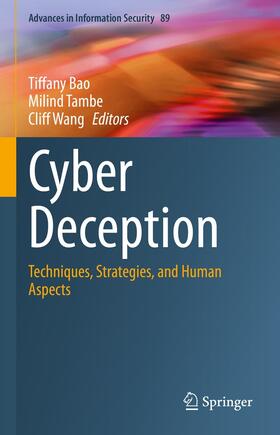 Bao / Tambe / Wang |  Cyber Deception | eBook | Sack Fachmedien