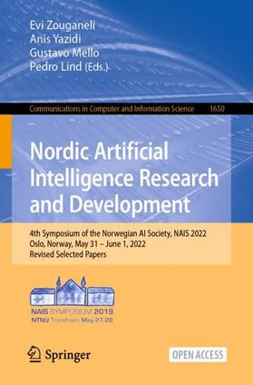 Zouganeli / Lind / Yazidi |  Nordic Artificial Intelligence Research and Development | Buch |  Sack Fachmedien