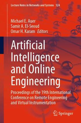 Auer / Karam / El-Seoud |  Artificial Intelligence and Online Engineering | Buch |  Sack Fachmedien