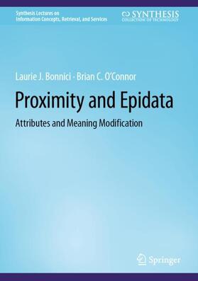 O'Connor / Bonnici |  Proximity and Epidata | Buch |  Sack Fachmedien