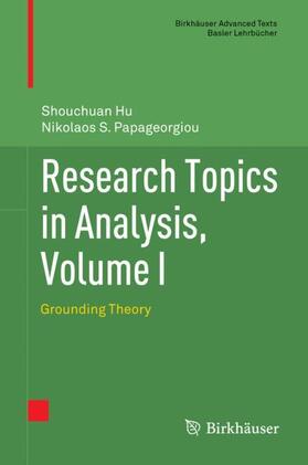 Papageorgiou / Hu |  Research Topics in Analysis, Volume I | Buch |  Sack Fachmedien