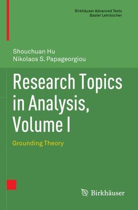 Papageorgiou / Hu |  Research Topics in Analysis, Volume I | Buch |  Sack Fachmedien