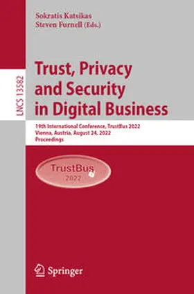 Katsikas / Furnell |  Trust, Privacy and Security in Digital Business | eBook | Sack Fachmedien