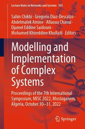 Chikhi / Diaz-Descalzo / Amine |  Modelling and Implementation of Complex Systems | eBook | Sack Fachmedien