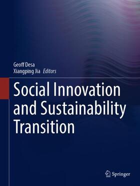 Jia / Desa |  Social Innovation and Sustainability Transition | Buch |  Sack Fachmedien