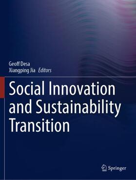 Jia / Desa |  Social Innovation and Sustainability Transition | Buch |  Sack Fachmedien
