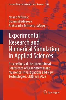 Mitrovic / Mladenovic |  Experimental Research and Numerical Simulation in Applied Sciences | Buch |  Sack Fachmedien