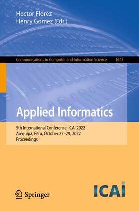 Gomez / Florez |  Applied Informatics | Buch |  Sack Fachmedien