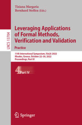 Margaria / Steffen | Leveraging Applications of Formal Methods, Verification and Validation. Practice | E-Book | sack.de