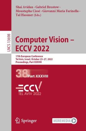 Avidan / Brostow / Hassner |  Computer Vision ¿ ECCV 2022 | Buch |  Sack Fachmedien