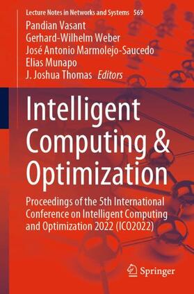 Vasant / Weber / Thomas |  Intelligent Computing & Optimization | Buch |  Sack Fachmedien