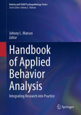 Matson |  Handbook of Applied Behavior Analysis | eBook | Sack Fachmedien