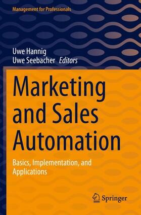 Seebacher / Hannig |  Marketing and Sales Automation | Buch |  Sack Fachmedien