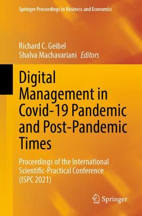 Machavariani / Geibel |  Digital Management in Covid-19 Pandemic and Post-Pandemic Times | Buch |  Sack Fachmedien