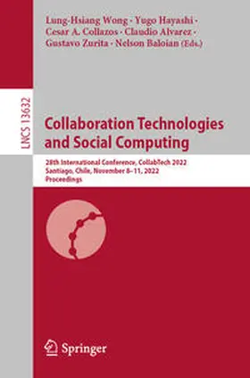 Wong / Hayashi / Collazos |  Collaboration Technologies and Social Computing | eBook | Sack Fachmedien