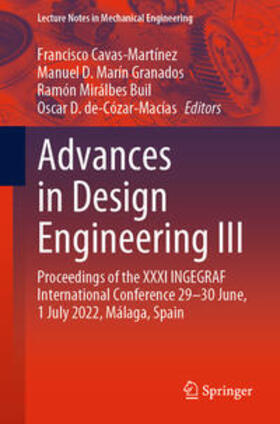 Cavas-Martínez / Marín Granados / Mirálbes Buil |  Advances in Design Engineering III | eBook | Sack Fachmedien