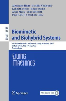 Hunt / Vouloutsi / Moses |  Biomimetic and Biohybrid Systems | Buch |  Sack Fachmedien