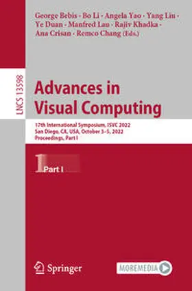 Bebis / Li / Yao |  Advances in Visual Computing | eBook | Sack Fachmedien