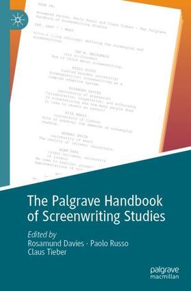 Davies / Tieber / Russo |  The Palgrave Handbook of Screenwriting Studies | Buch |  Sack Fachmedien