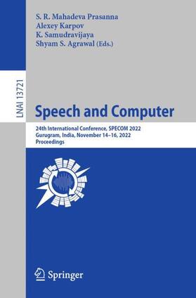 Prasanna / Agrawal / Karpov |  Speech and Computer | Buch |  Sack Fachmedien