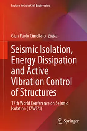 Cimellaro |  Seismic Isolation, Energy Dissipation and Active Vibration Control of Structures | eBook | Sack Fachmedien