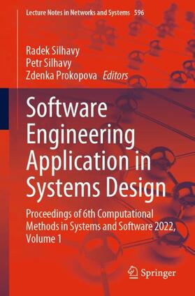 Silhavy / Prokopova |  Software Engineering Application in Systems Design | Buch |  Sack Fachmedien