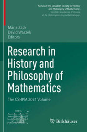 Waszek / Zack |  Research in History and Philosophy of Mathematics | Buch |  Sack Fachmedien