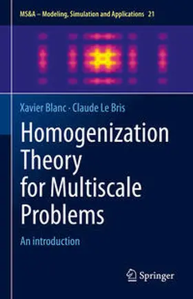 Blanc / Le Bris |  Homogenization Theory for Multiscale Problems | eBook | Sack Fachmedien