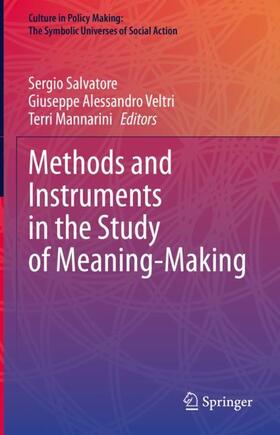 Salvatore / Mannarini / Veltri |  Methods and Instruments in the Study of Meaning-Making | Buch |  Sack Fachmedien