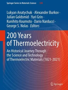 Anatychuk / Burkov / Goldsmid |  200 Years of Thermoelectricity | Buch |  Sack Fachmedien