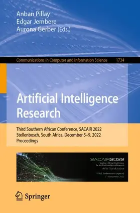 Pillay / Gerber / Jembere |  Artificial Intelligence Research | Buch |  Sack Fachmedien