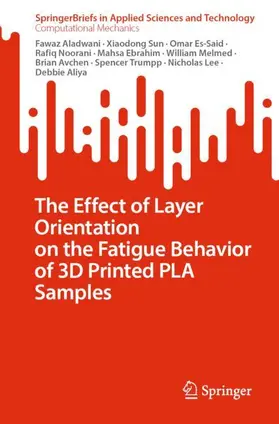 Aladwani / Ebrahim / Sun |  The Effect of Layer Orientation on the Fatigue Behavior of 3D Printed PLA Samples | Buch |  Sack Fachmedien