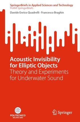Braghin / Quadrelli |  Acoustic Invisibility for Elliptic Objects | Buch |  Sack Fachmedien