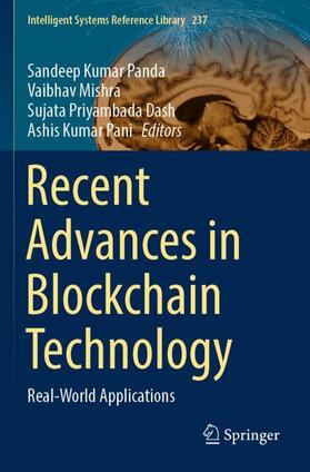 Panda / Pani / Mishra |  Recent Advances in Blockchain Technology | Buch |  Sack Fachmedien