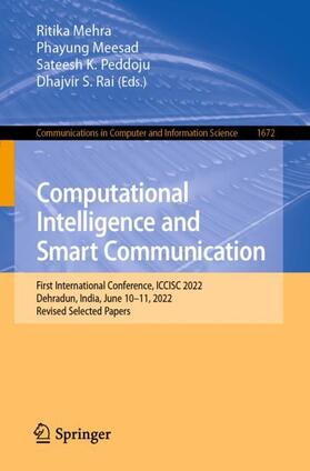 Mehra / Rai / Meesad |  Computational Intelligence and Smart Communication | Buch |  Sack Fachmedien